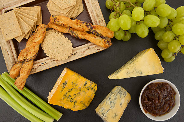 Local Yorkshire produce including bread, honey and seasonal fruit